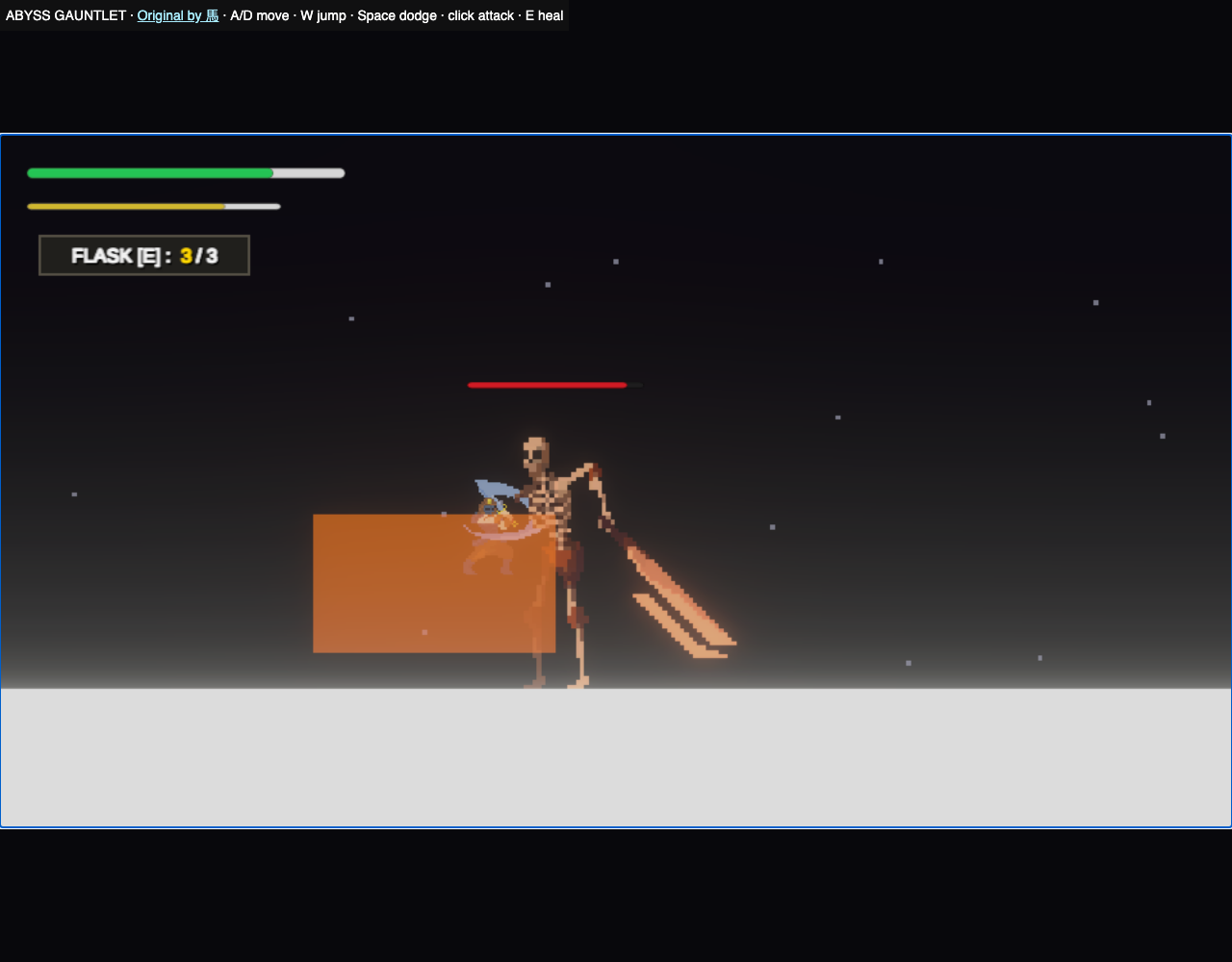 ABYSS GAUNTLET — Action, Fighting game
