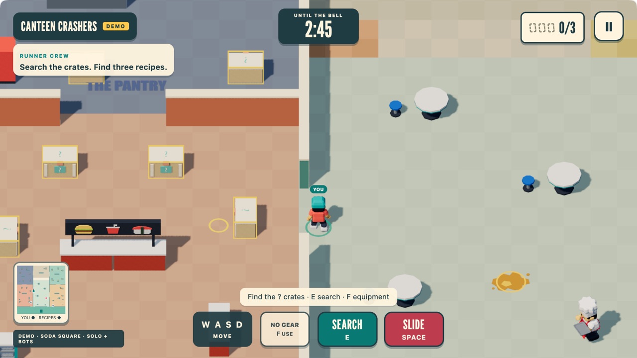 Canteen Crashers — Arcade, Casual game