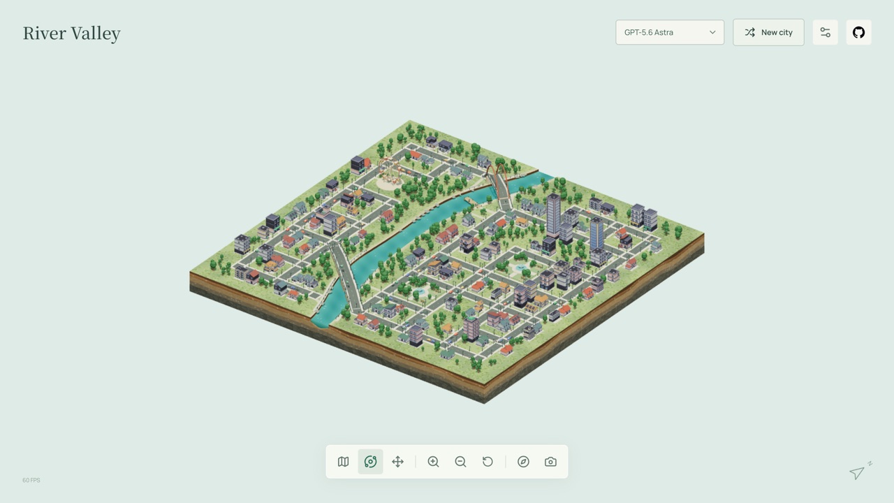City Atlas — Visualization, Sandbox game