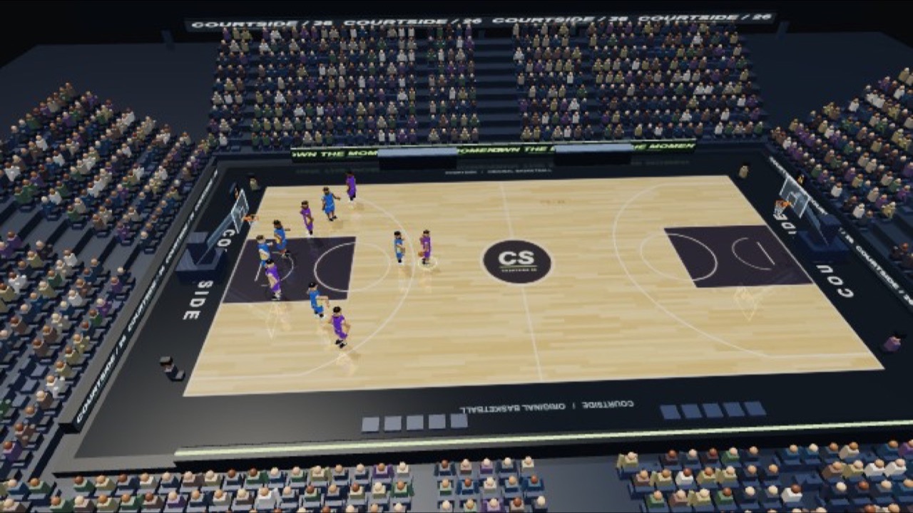 COURTSIDE 26 — Sports, Basketball game
