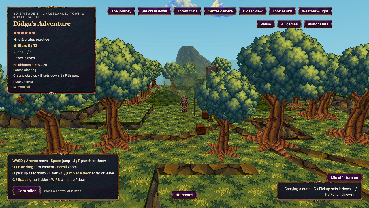 Didga’s Adventure 3D Episode 1 — Adventure, Exploration game