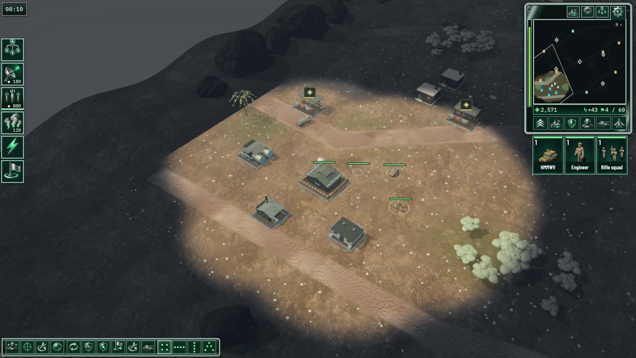 DUST FRONT — Strategy, Simulation game