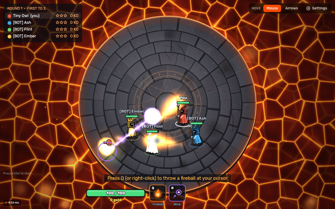 Hexpelled — Action, Multiplayer game