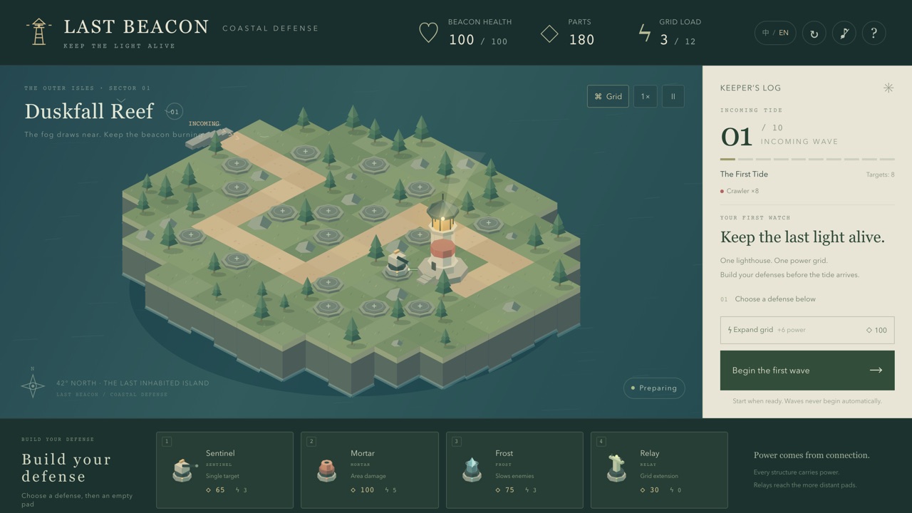 Last Beacon — Tower Defense, Strategy game