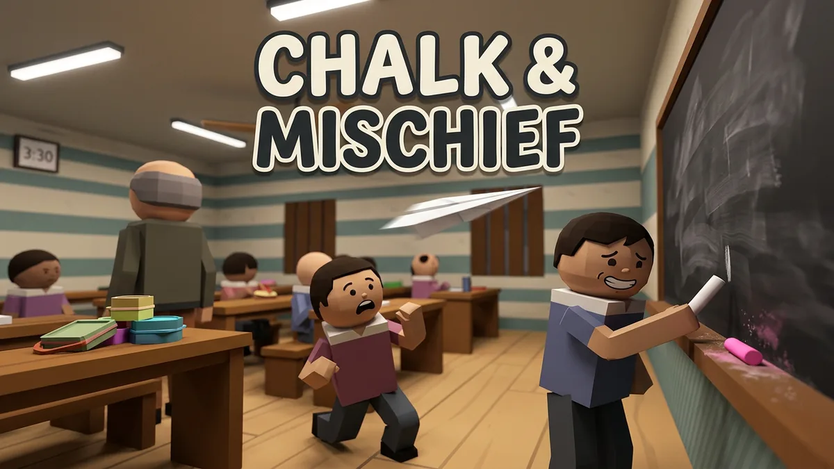 Chalk & Mischief — Arcade, Indie game
