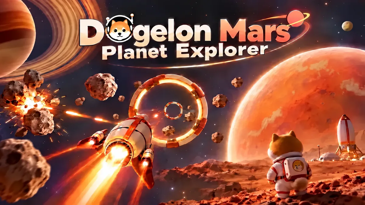 Dogelon Mars Planet Explorer — Arcade, Indie game