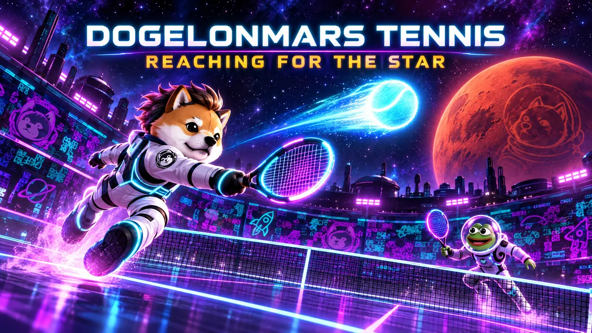 DOGELONMARS TENNIS REACHING FOR THE STAR — Arcade, Indie game