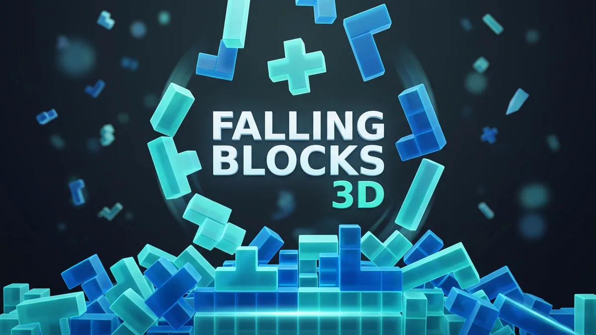 Falling Blocks 3D — Arcade, Indie game