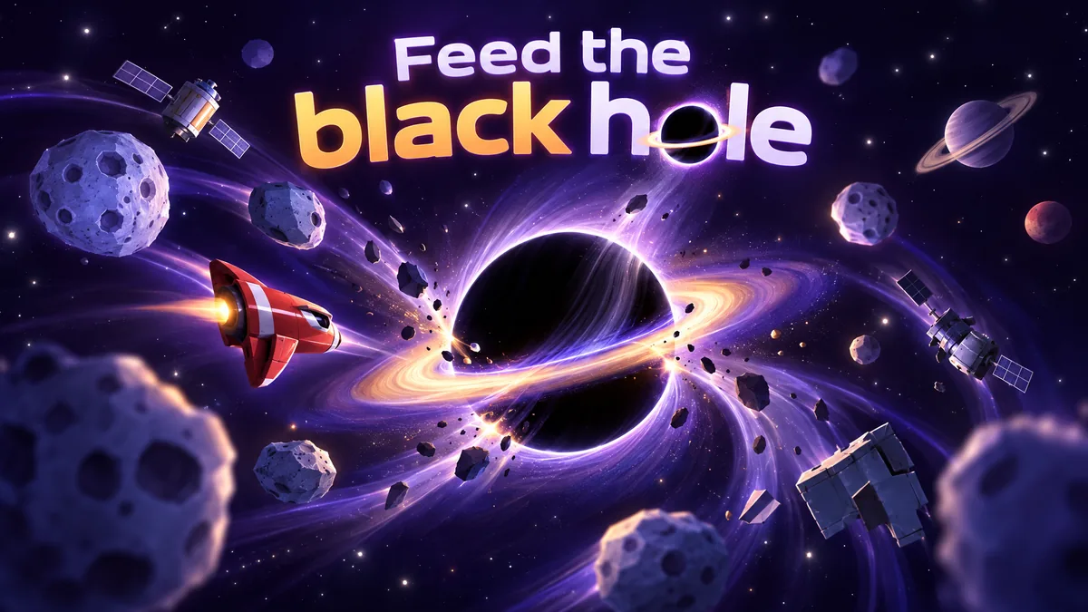 Feed the black hole — Arcade, Indie game