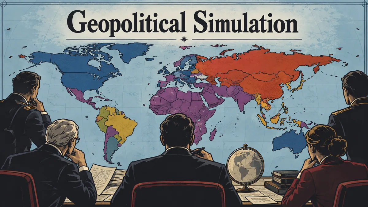 Geopolitical Simulation — Arcade, Indie game