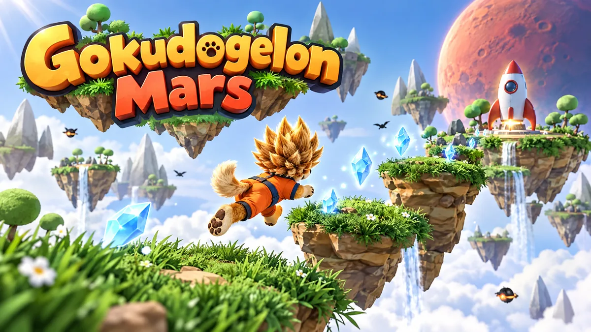 Gokudogelon Mars — Arcade, Indie game
