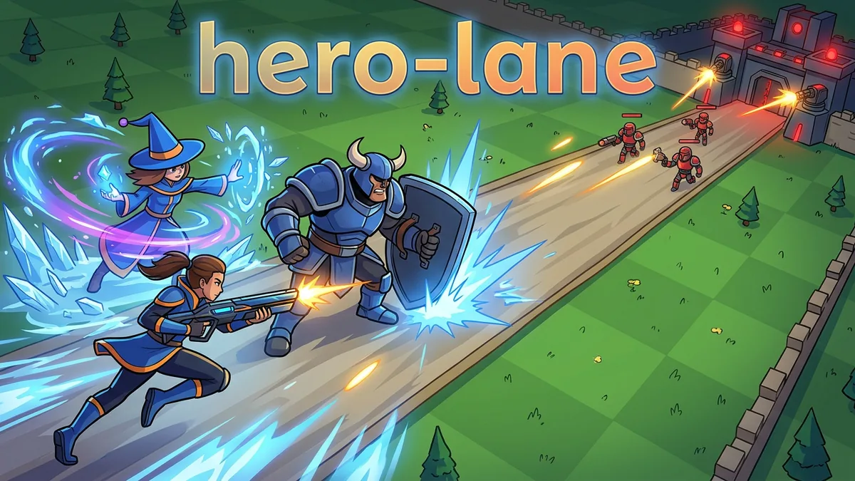 hero-lane — Arcade, Indie game