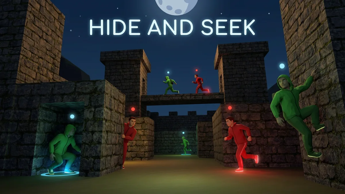 HIDE AND SEEK — Arcade, Indie game