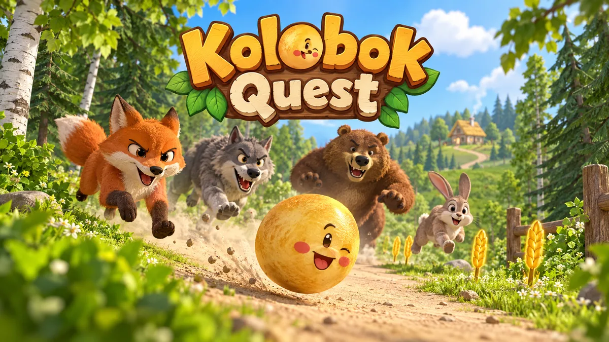 Kolobok Quest — Arcade, Indie game