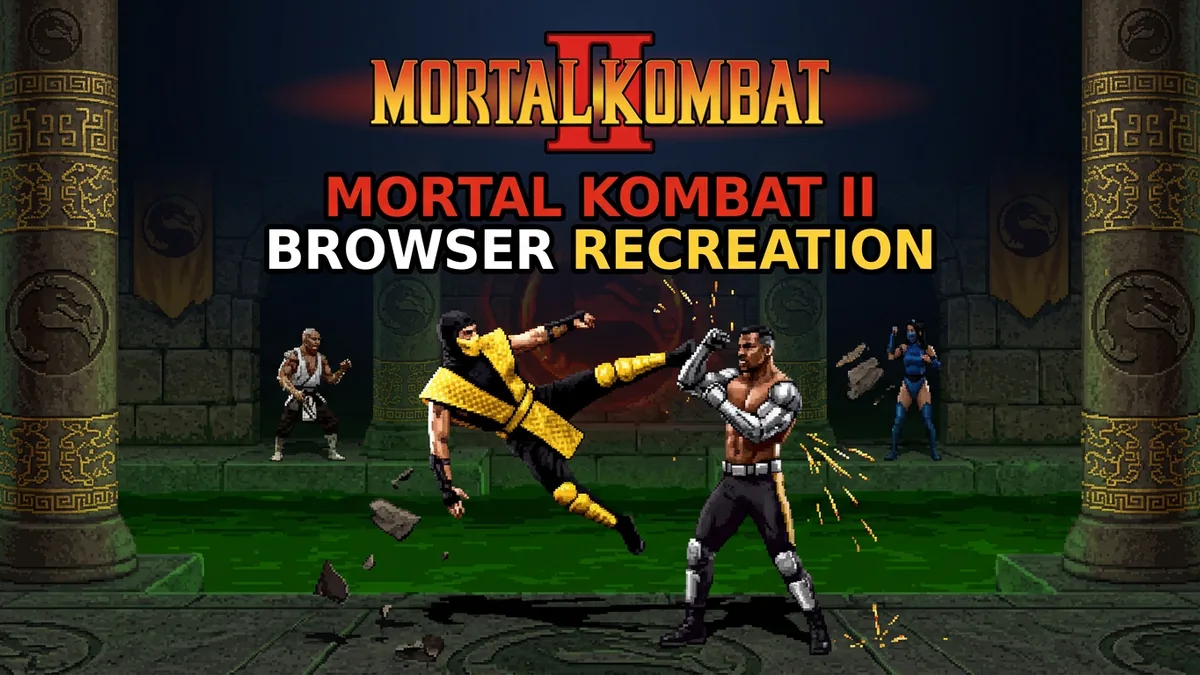 Mortal Kombat II Browser Recreation — Arcade, Indie game