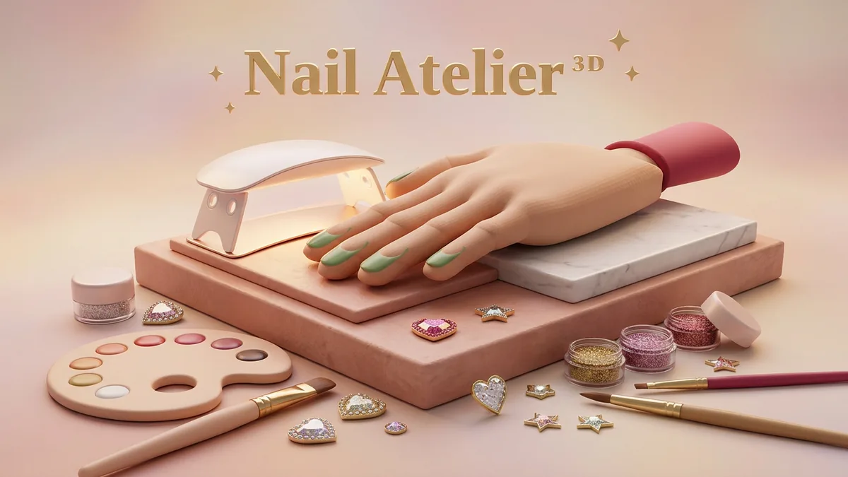 Nail Atelier 3D — Arcade, Indie game