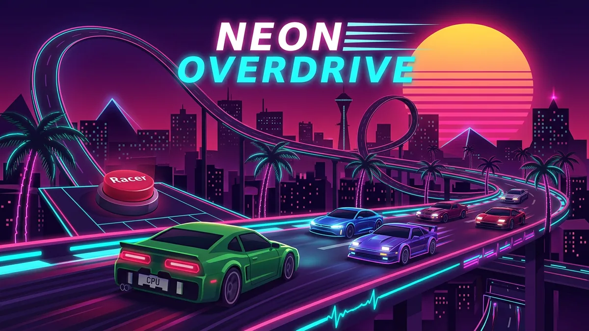 Neon Overdrive — Arcade, Indie game