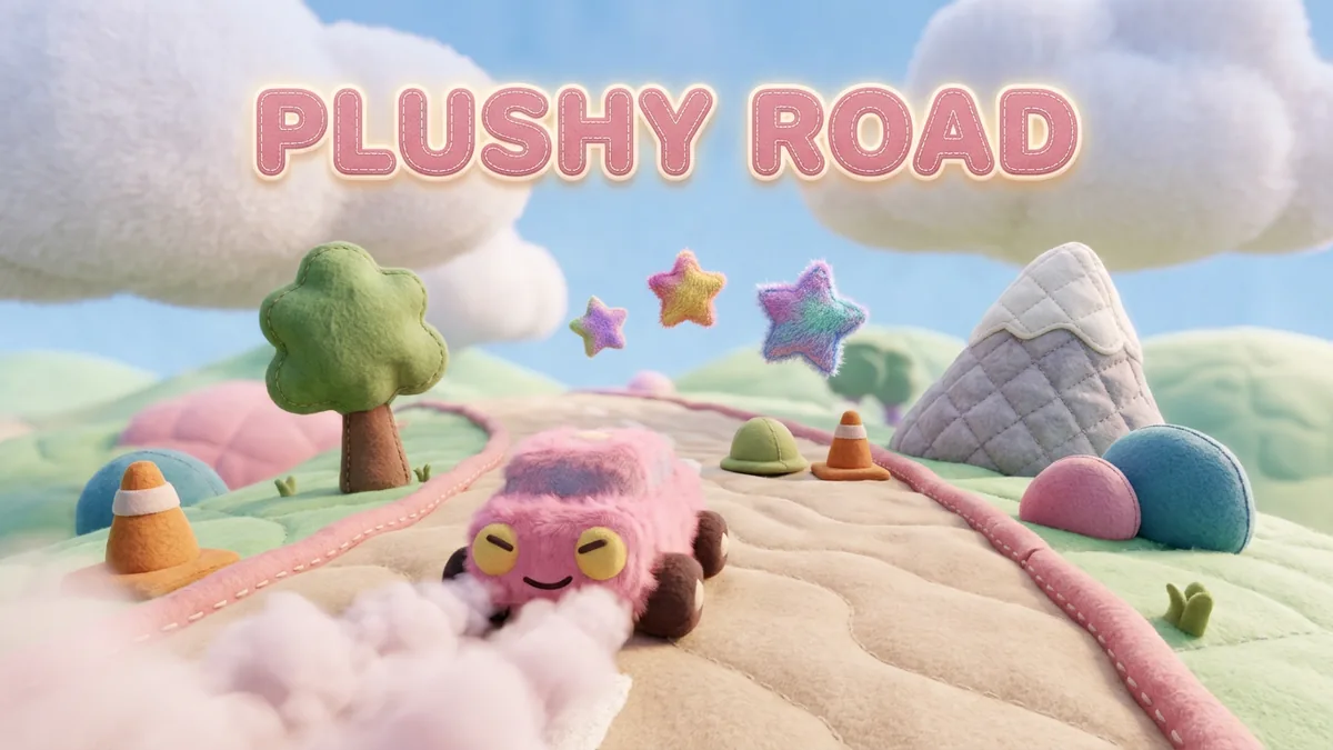 PLUSHY ROAD — Arcade, Indie game