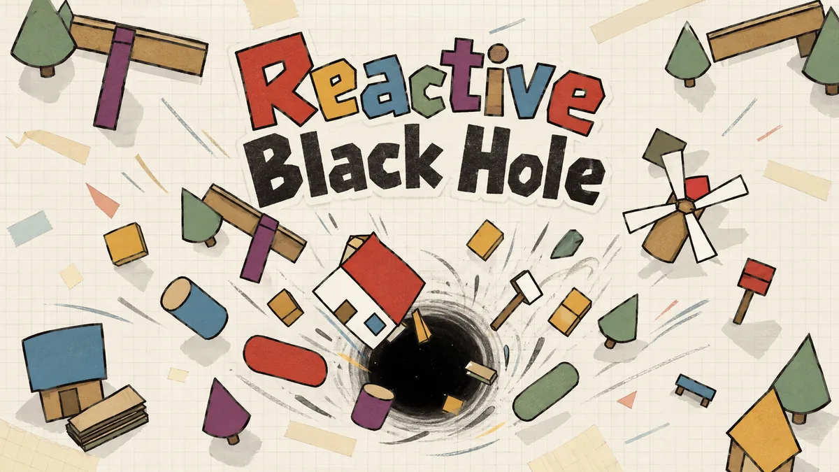 Reactive Black Hole — Arcade, Indie game