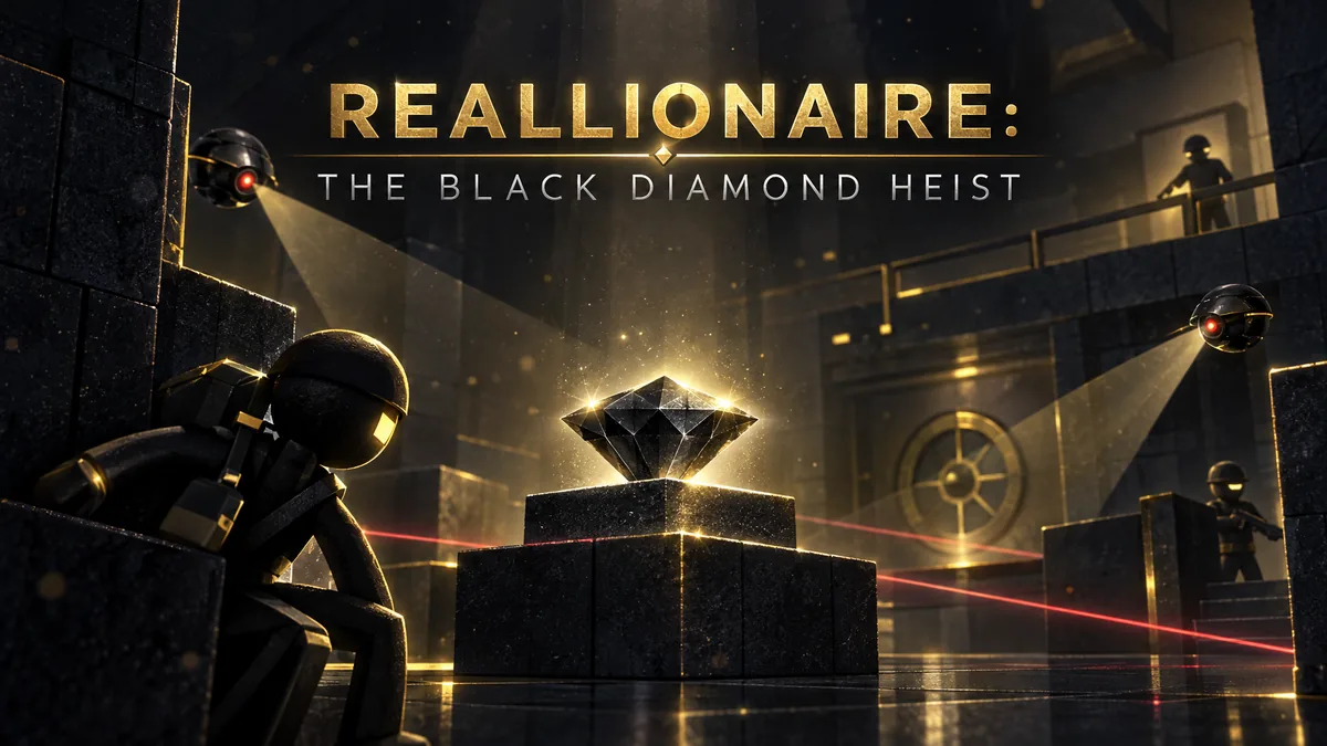 Reallionaire: The Black Diamond Heist — Arcade, Indie game