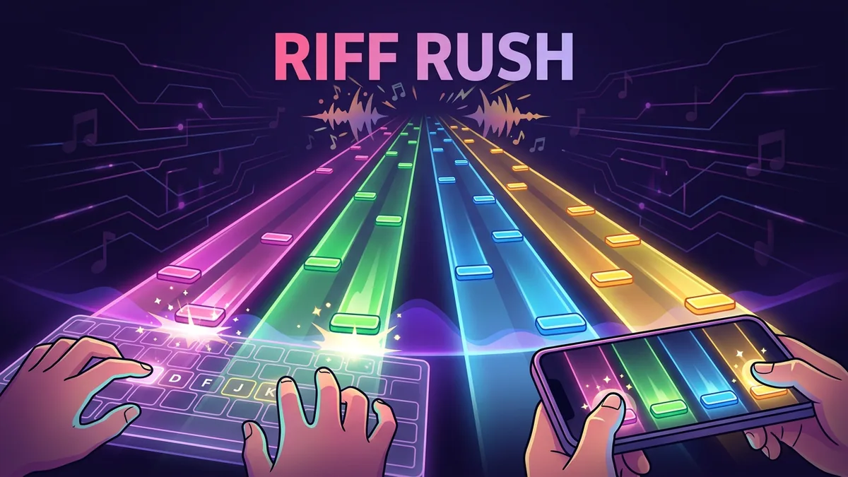 Riff Rush — Arcade, Indie game