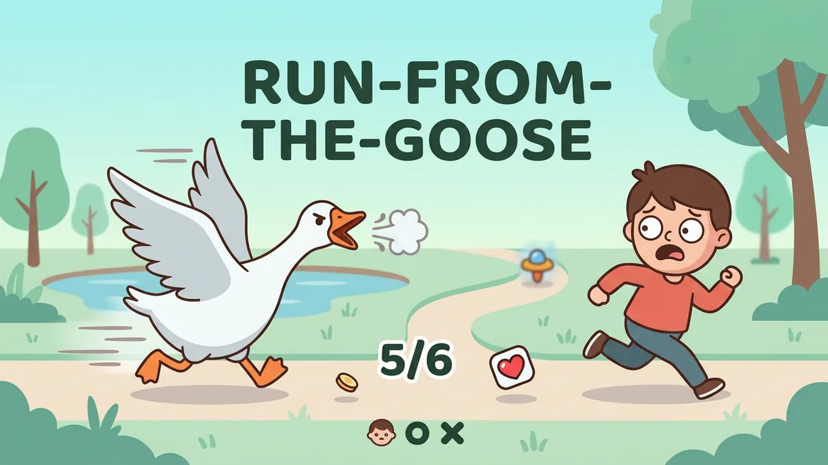 run-from-the-goose — Arcade, Indie game