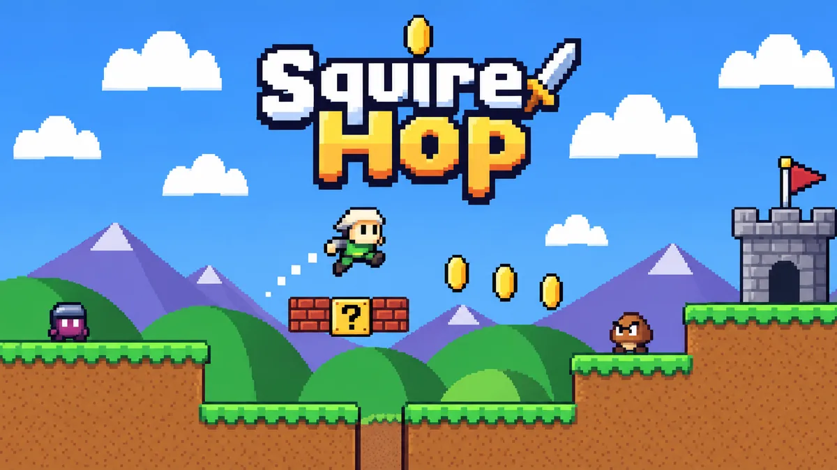 Squire Hop — Arcade, Indie game
