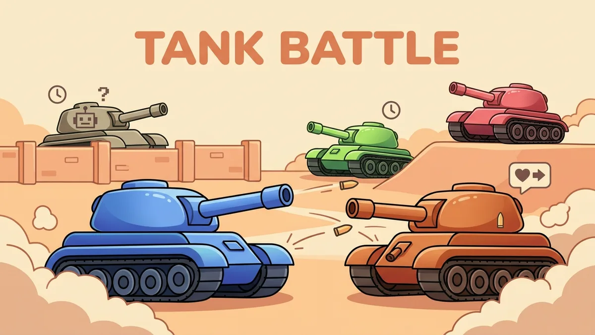 tank battle — Arcade, Indie game