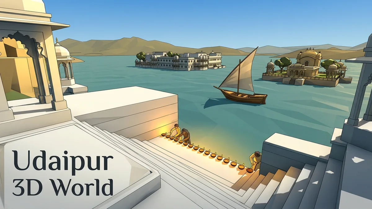 Udaipur 3D World — Arcade, Indie game