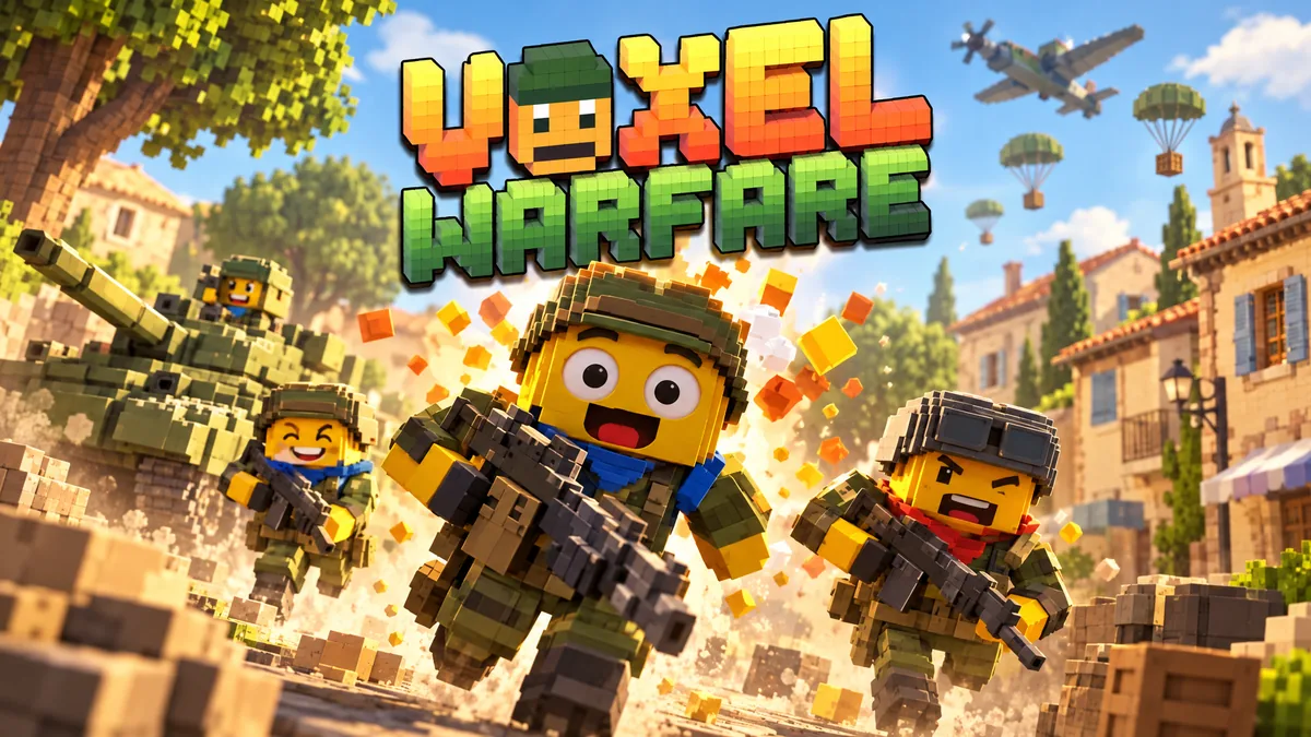 Voxel Warfare — Arcade, Indie game