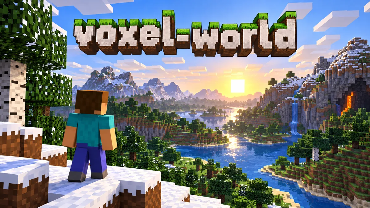 voxel-world — Arcade, Indie game