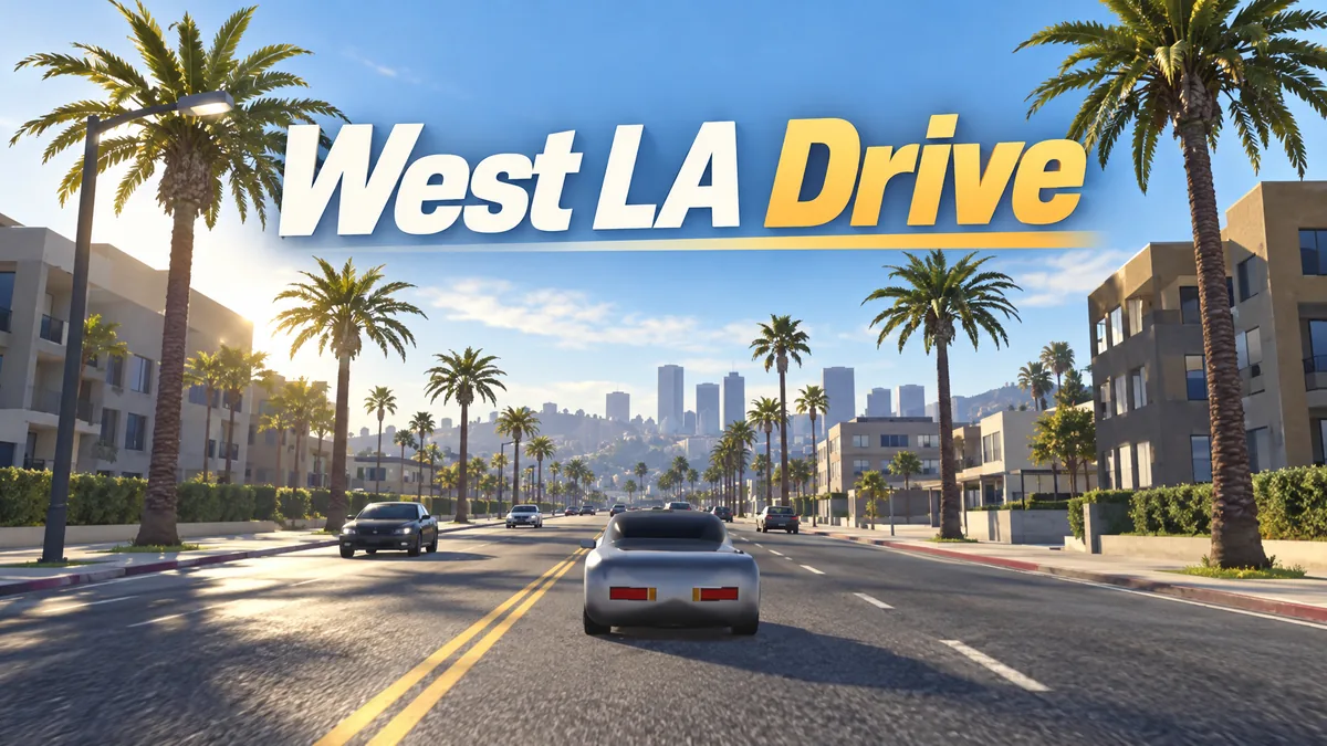 West LA Drive — Arcade, Indie game