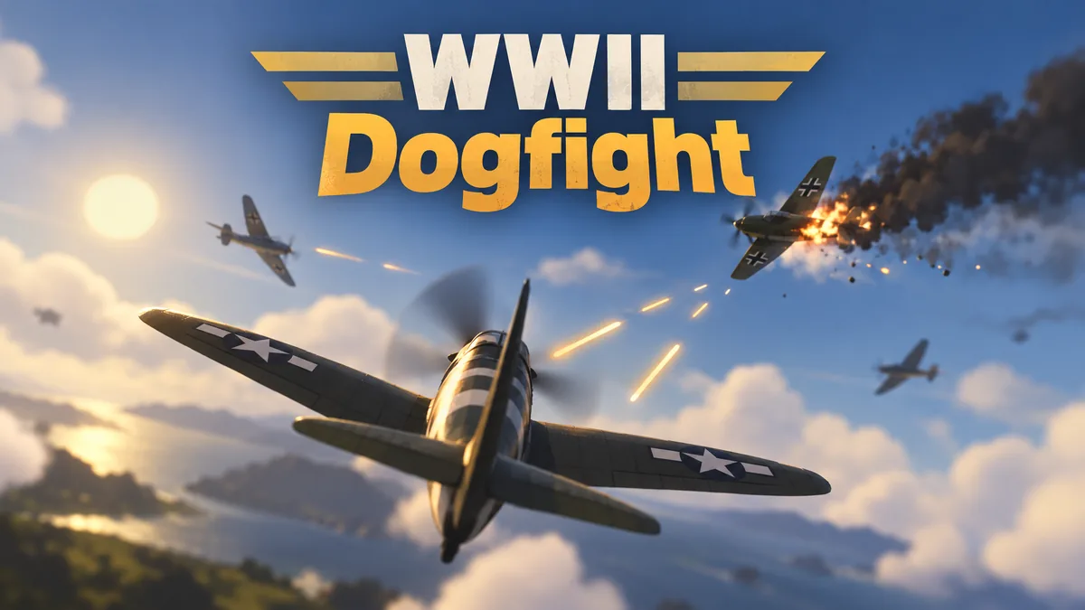 WWII Dogfight — Arcade, Indie game