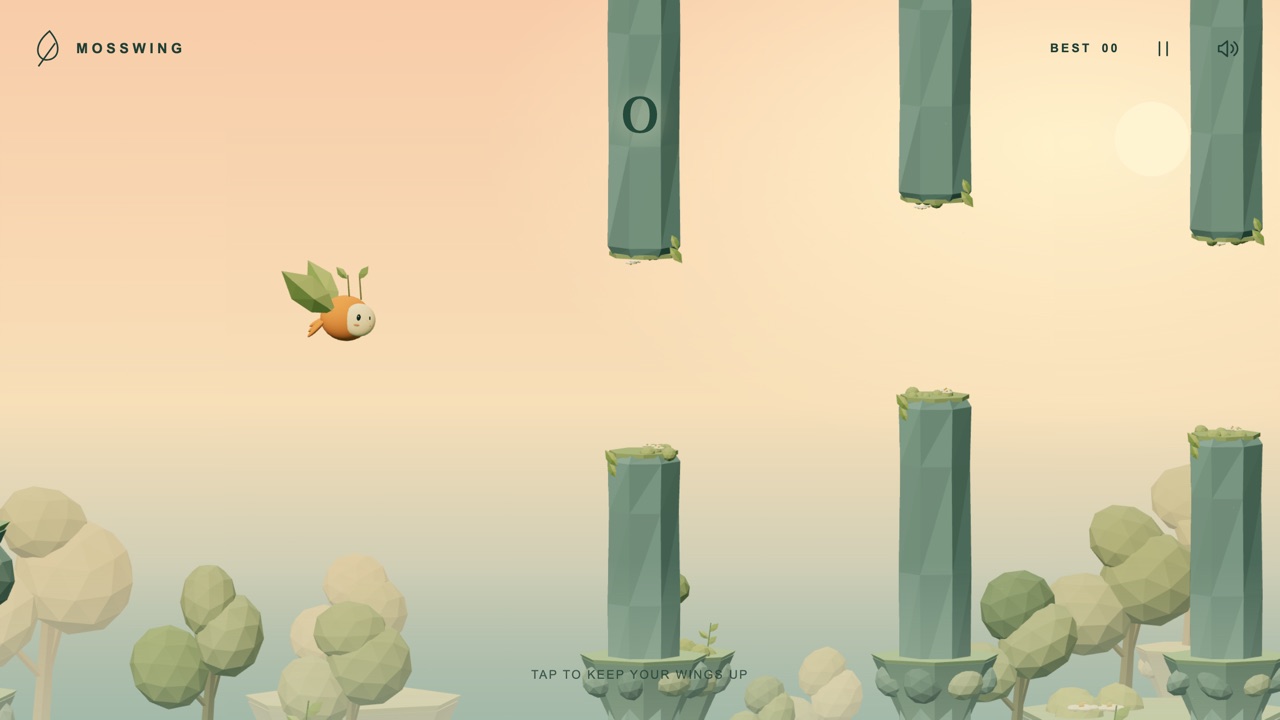 Mosswing — Casual, Flight game