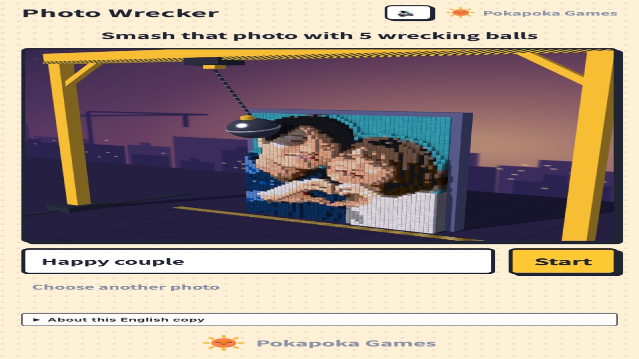Photo Wrecker — Arcade, Physics game