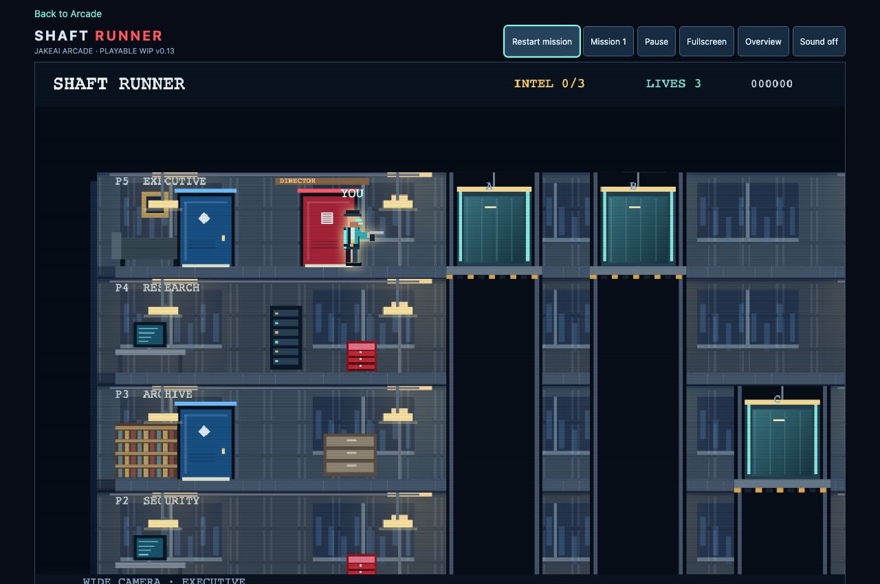 Shaft Runner — Action, Arcade game