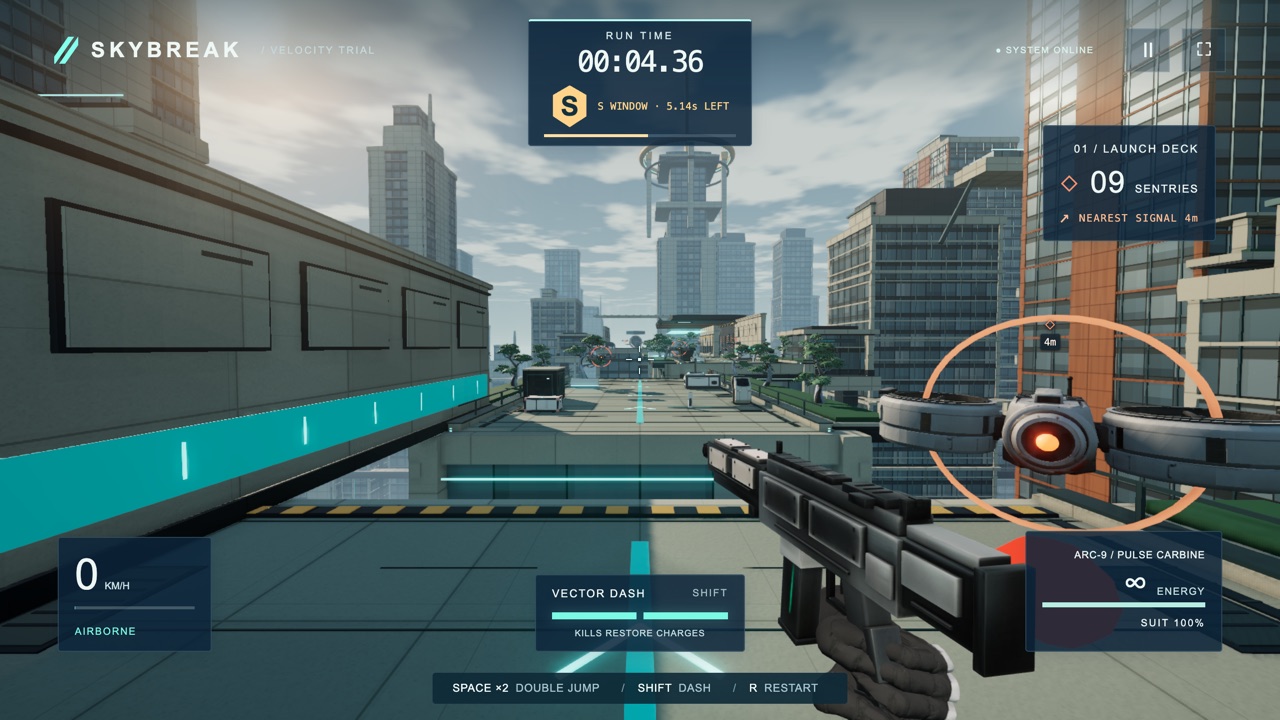 SKYBREAK — Shooter, Arcade game
