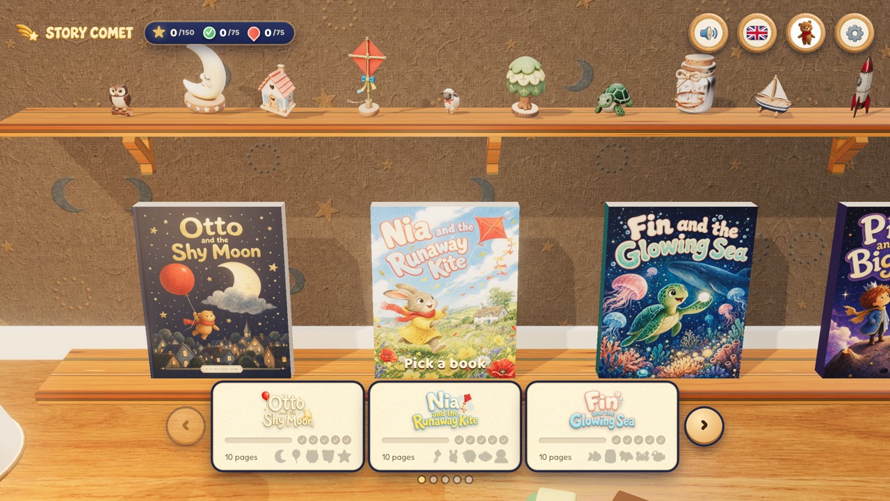 StoryComet — Education, Casual game