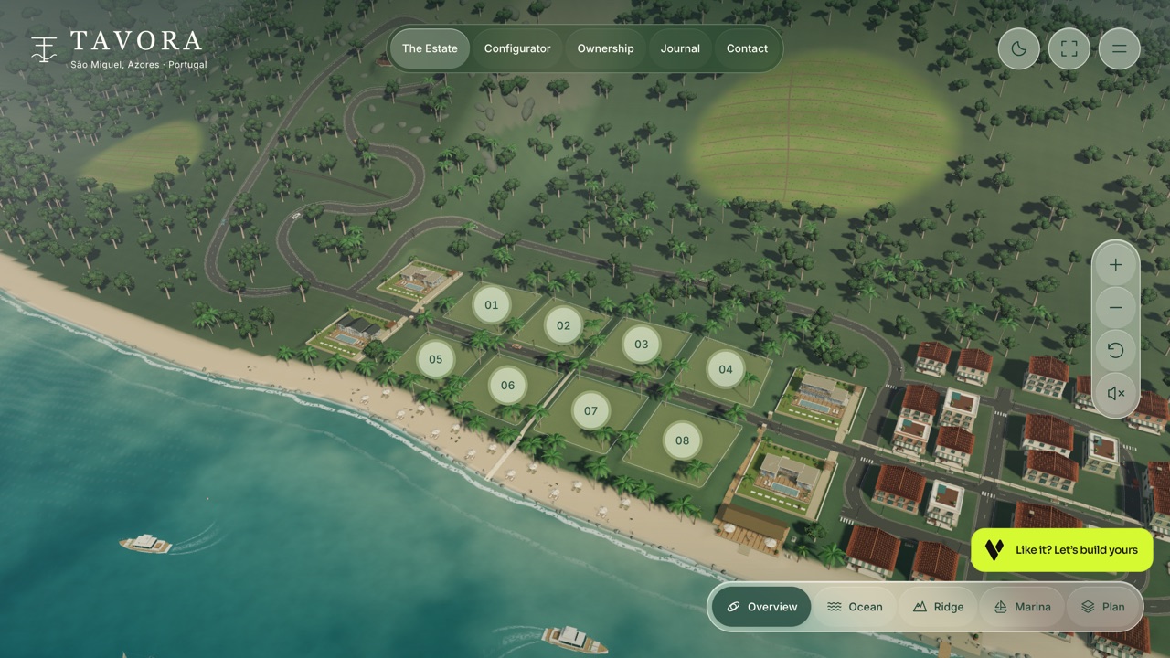 Tavora — Visualization, Sandbox game