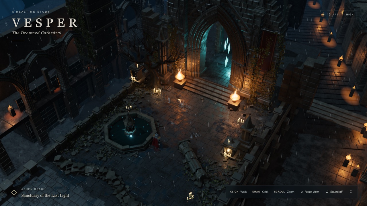 Vesper — Visualization, Sandbox game