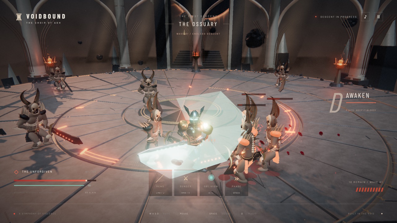 VOIDBOUND: The Choir of Ash — Fighting, Survival game