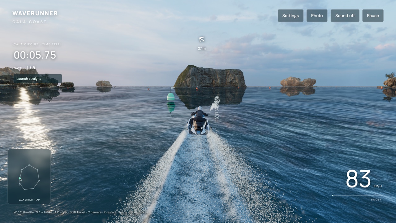 WaveRunner: Cala Coast — Racing, Arcade game