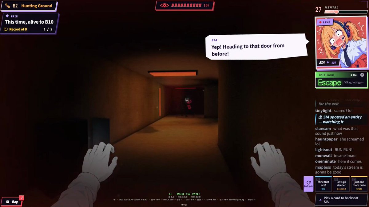 Akarolls — streamer-chat game prototype — Indie game